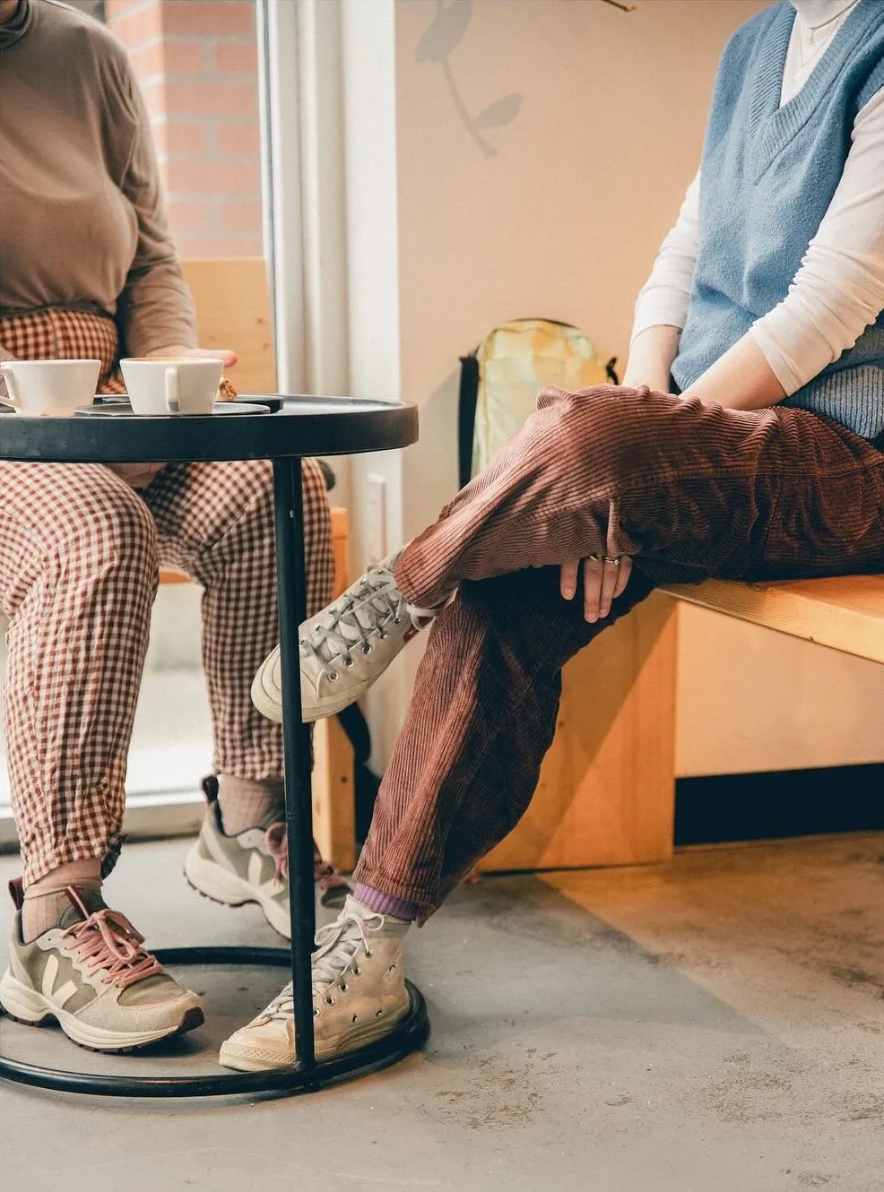 Guests enjoying coffee at Good Kid Coffee